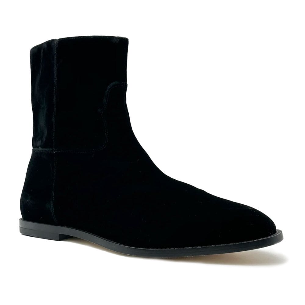 Botte en cuir de veau noir Off-White