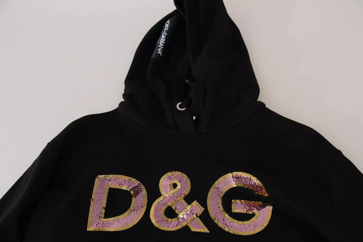 Pull à capuche à paillettes Dolce &amp; Gabbana DG