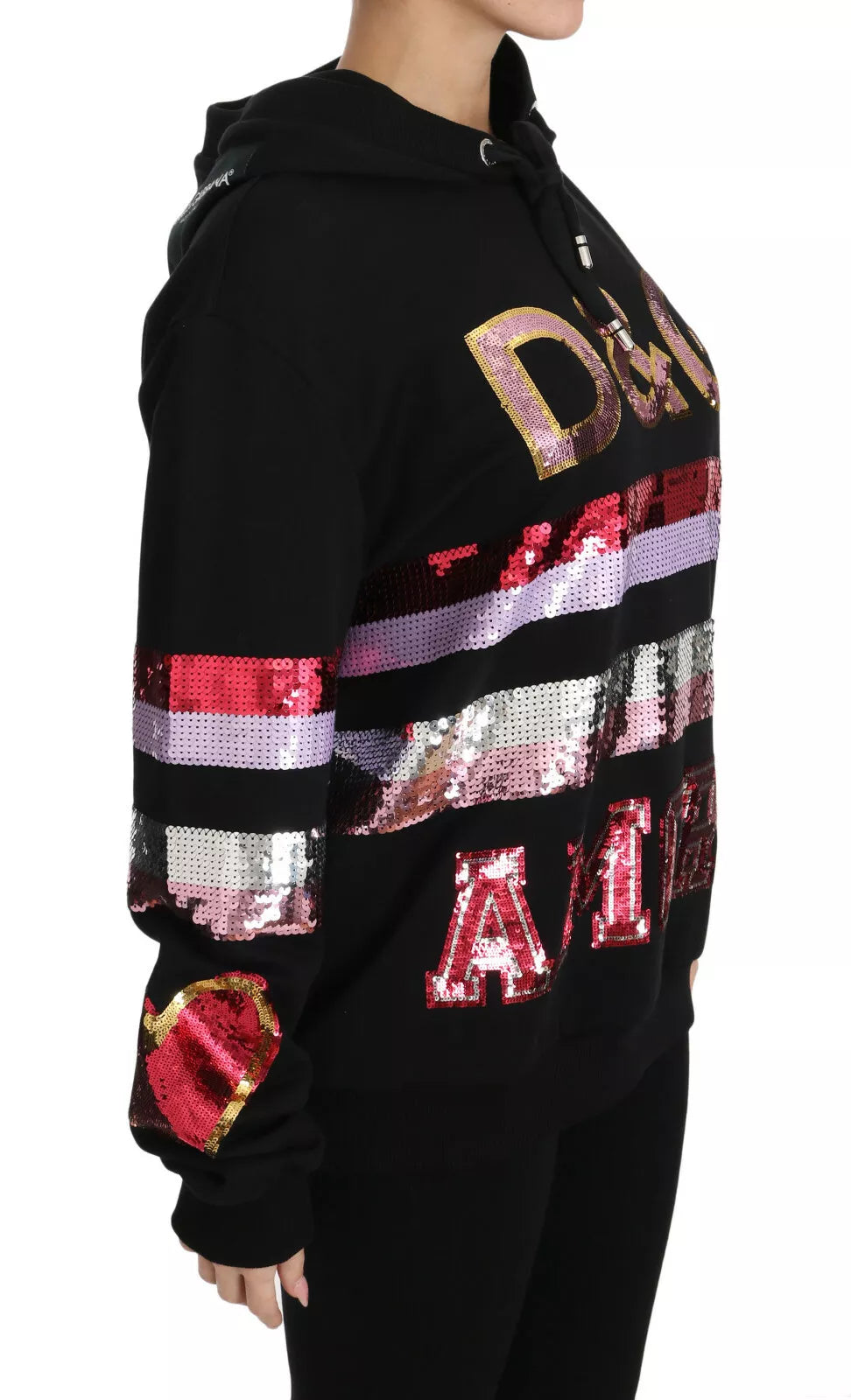 Pull à capuche à paillettes Dolce &amp; Gabbana DG