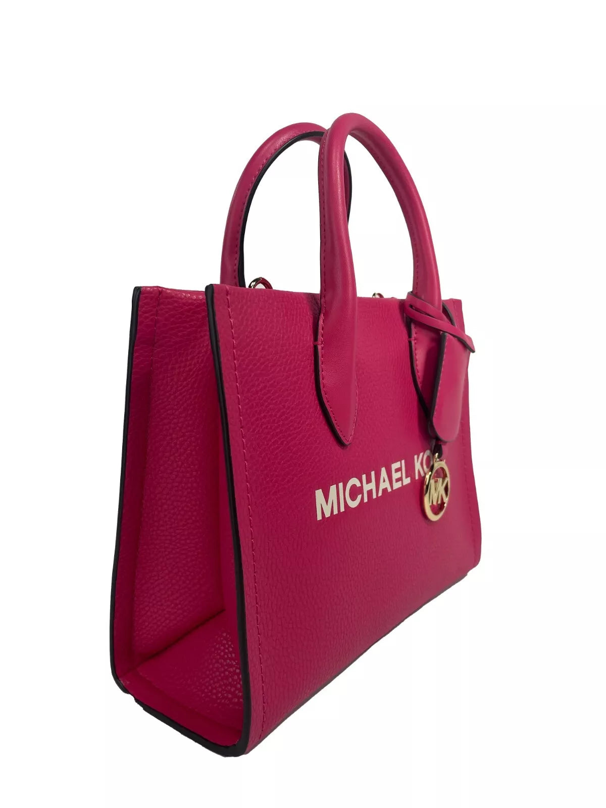 Petit sac cabas zippé en cuir Mirella de Michael Kors