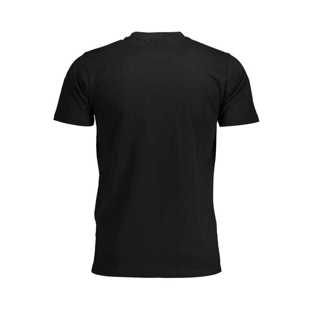 T-shirt en coton noir Sergio Tacchini