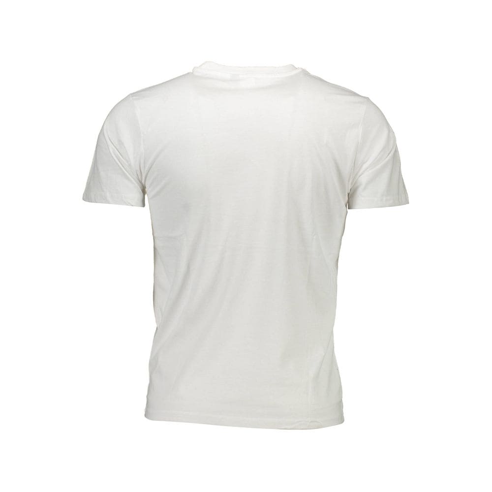 Camiseta de algodón blanca Sergio Tacchini