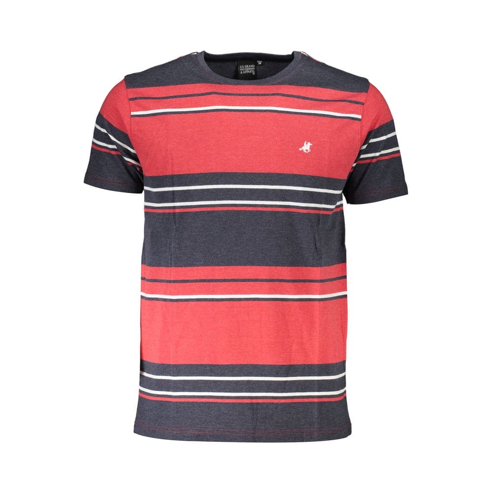 T-shirt en coton rouge US Grand Polo