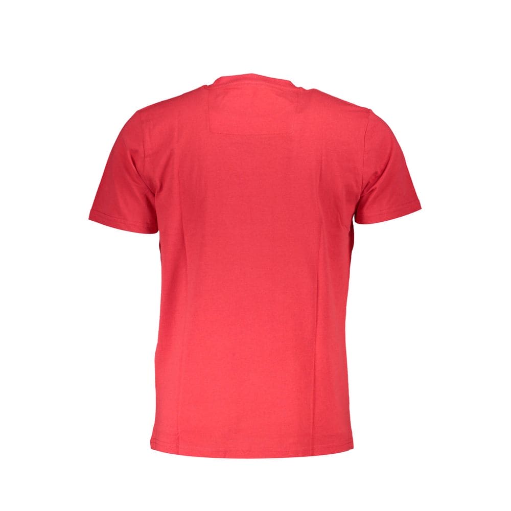 Camiseta de algodón roja de la clase Cavalli