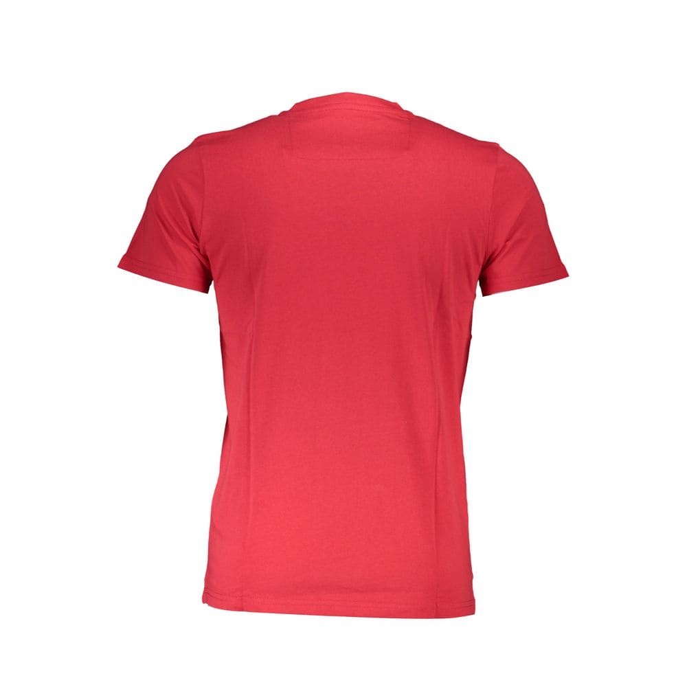 Camiseta de algodón roja de la clase Cavalli