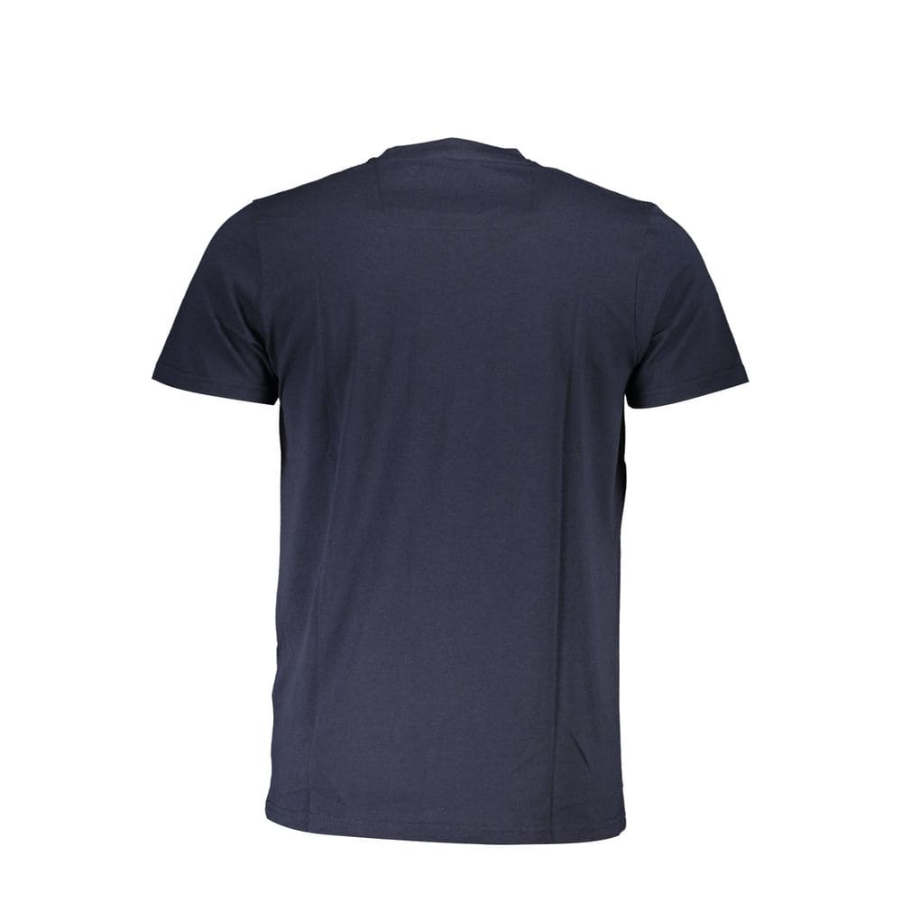 T-shirt en coton bleu Cavalli Class