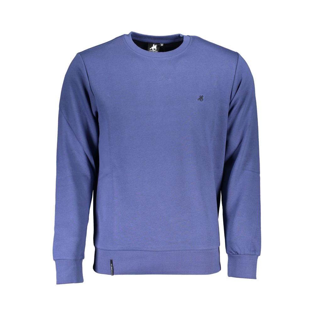 Pull en coton bleu US Grand Polo