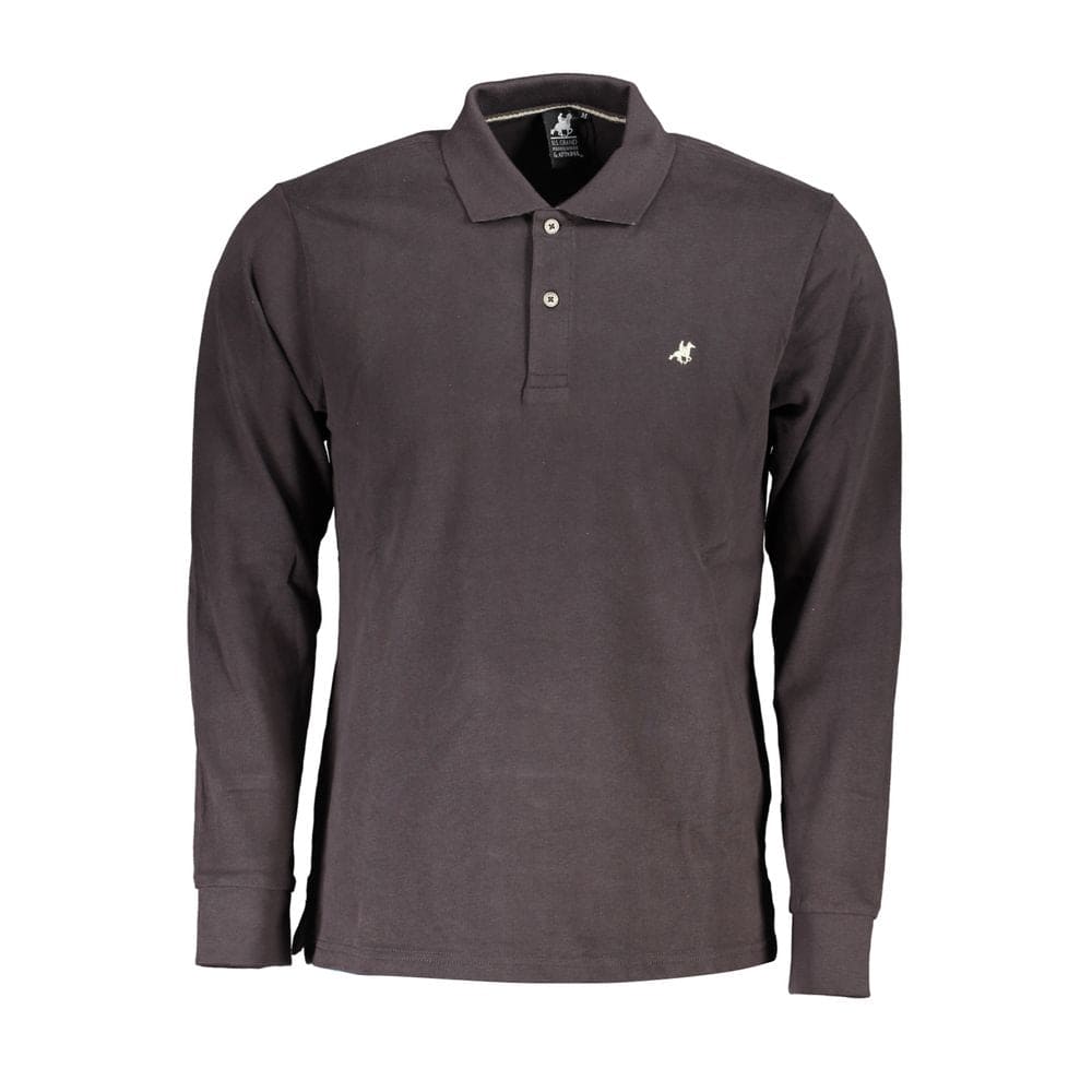 Polo en coton gris US Grand Polo