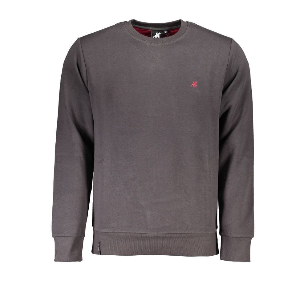 Pull en coton gris US Grand Polo