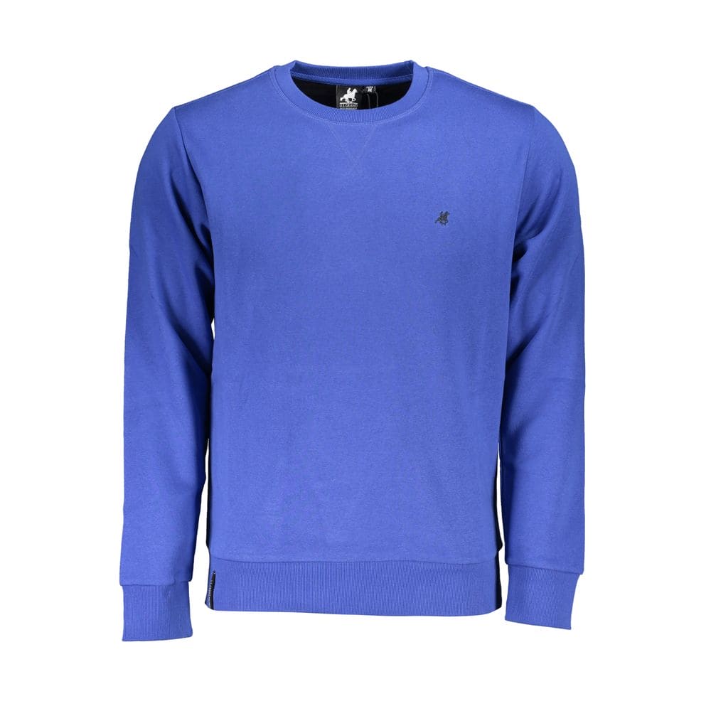 Pull en coton bleu US Grand Polo