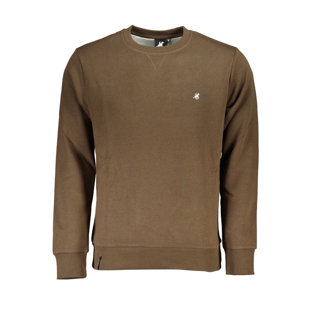 Pull en coton marron US Grand Polo