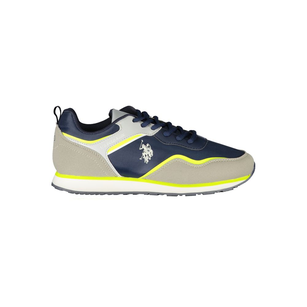 Baskets en polyester bleu US POLO ASSN.