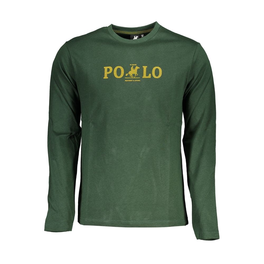 T-shirt en coton vert US Grand Polo