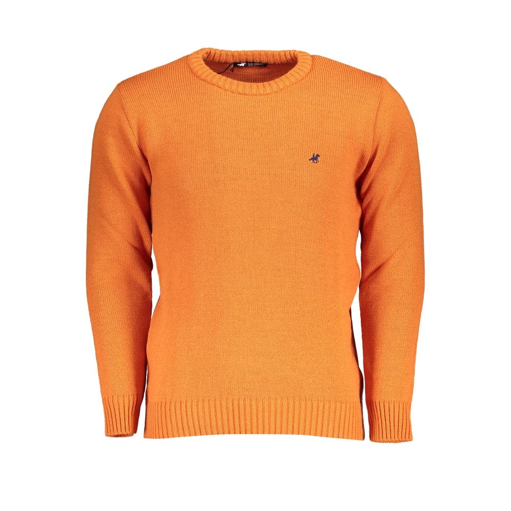 Pull en tissu orange US Grand Polo