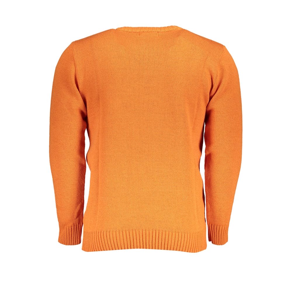 Pull en tissu orange US Grand Polo