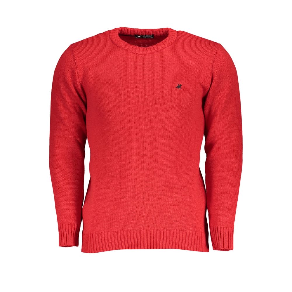 Pull en tissu rouge US Grand Polo