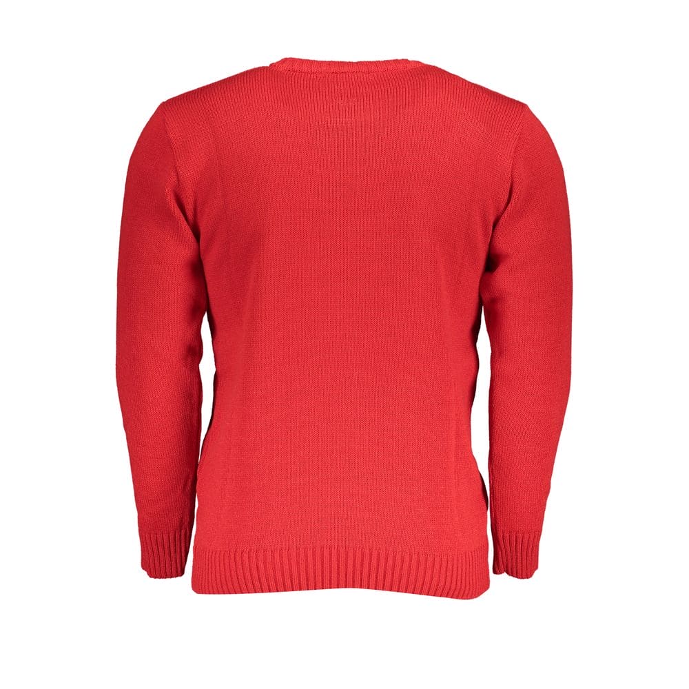 Pull en tissu rouge US Grand Polo