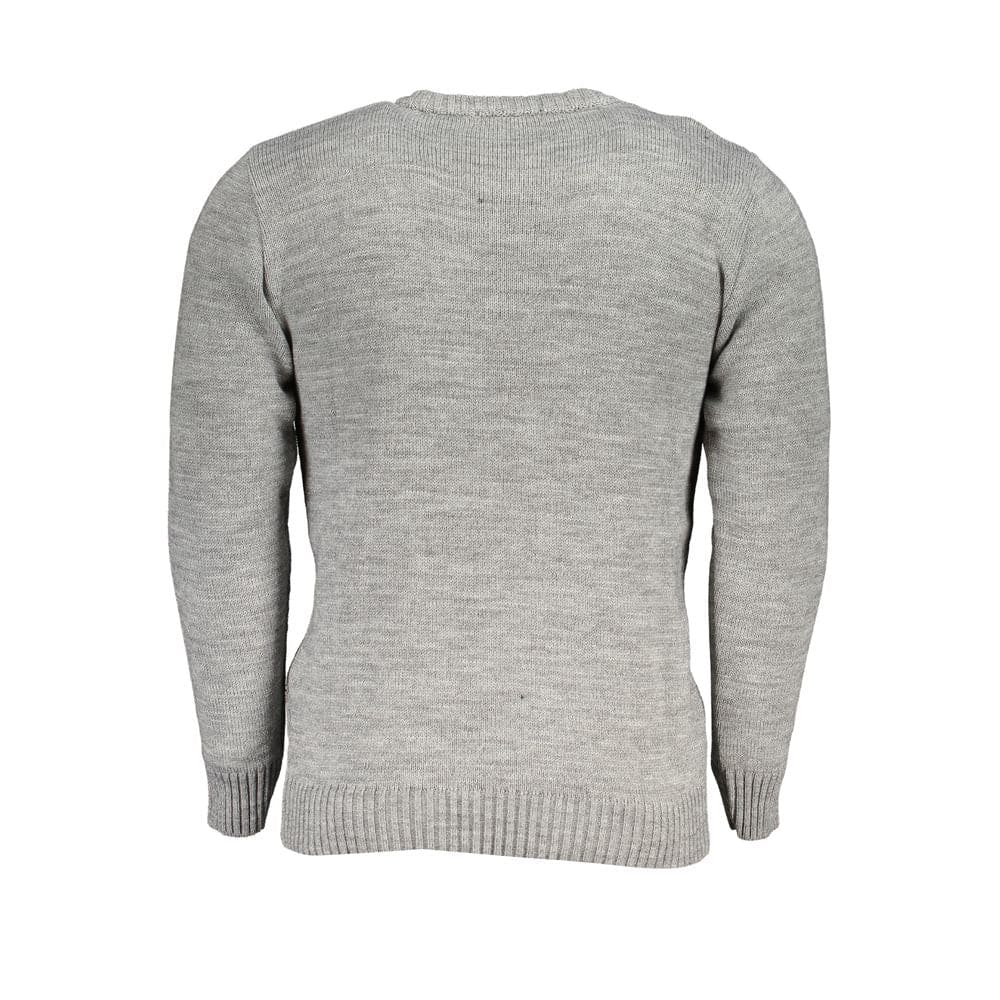 Pull en tissu gris US Grand Polo