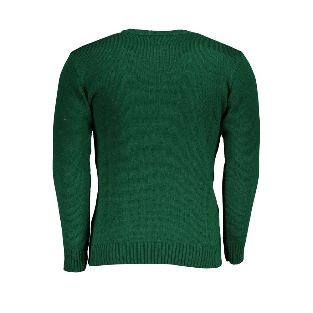 Pull en tissu vert US Grand Polo