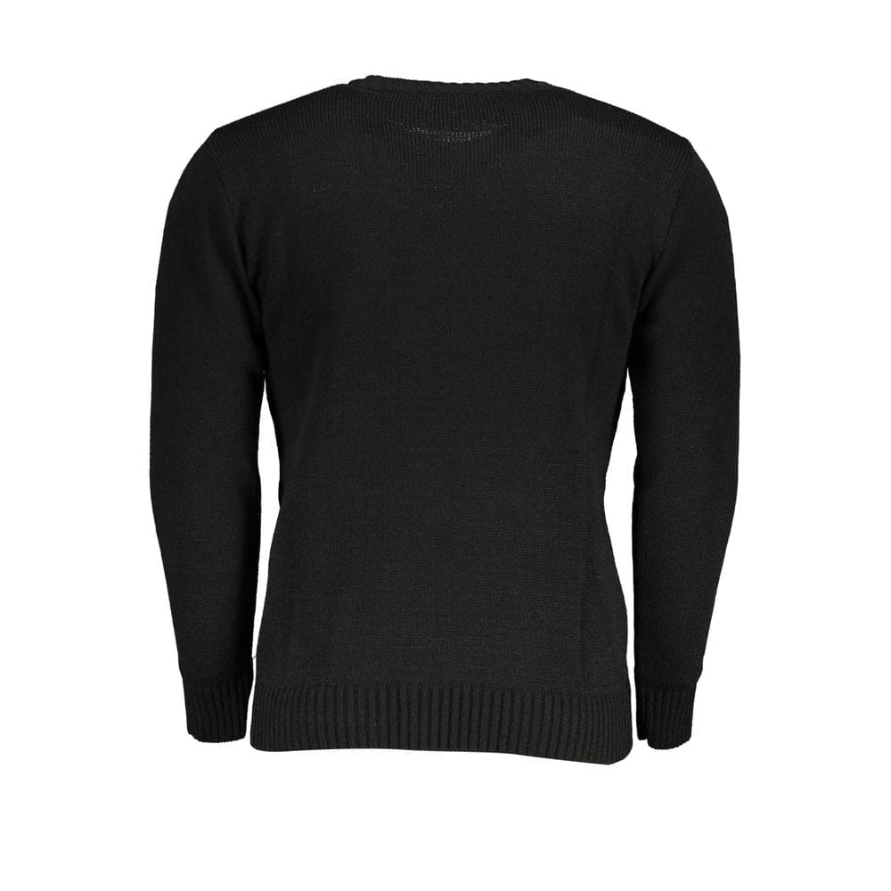 Pull en acrylique noir US Grand Polo