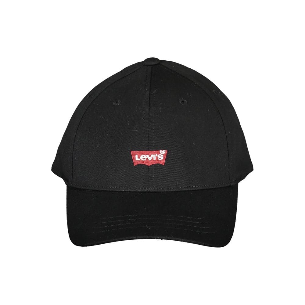 Casquette et chapeau en coton noir Levi's