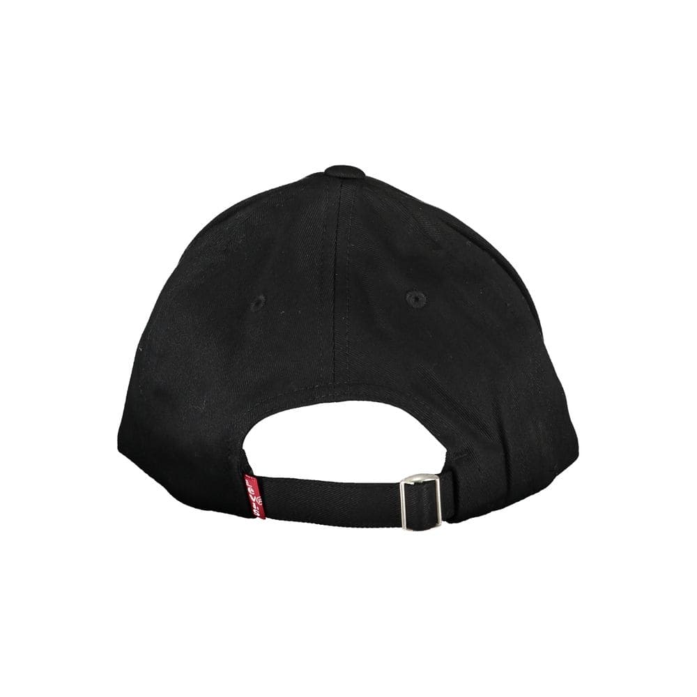 Casquette et chapeau en coton noir Levi's