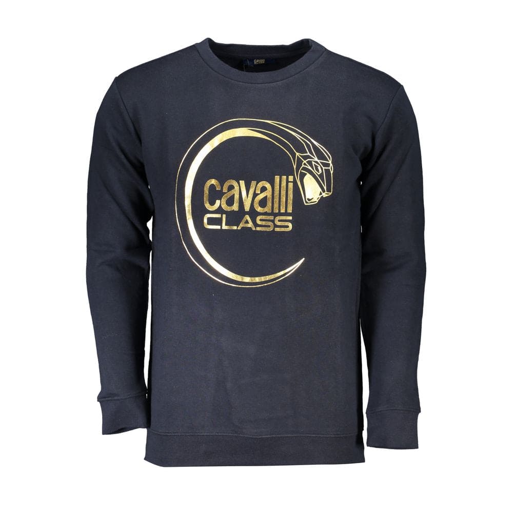 Pull en coton bleu de la classe Cavalli