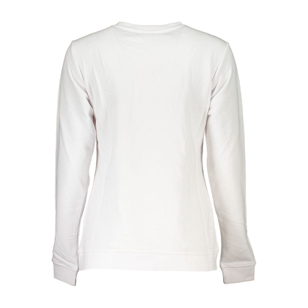 Pull en coton blanc de la classe Cavalli