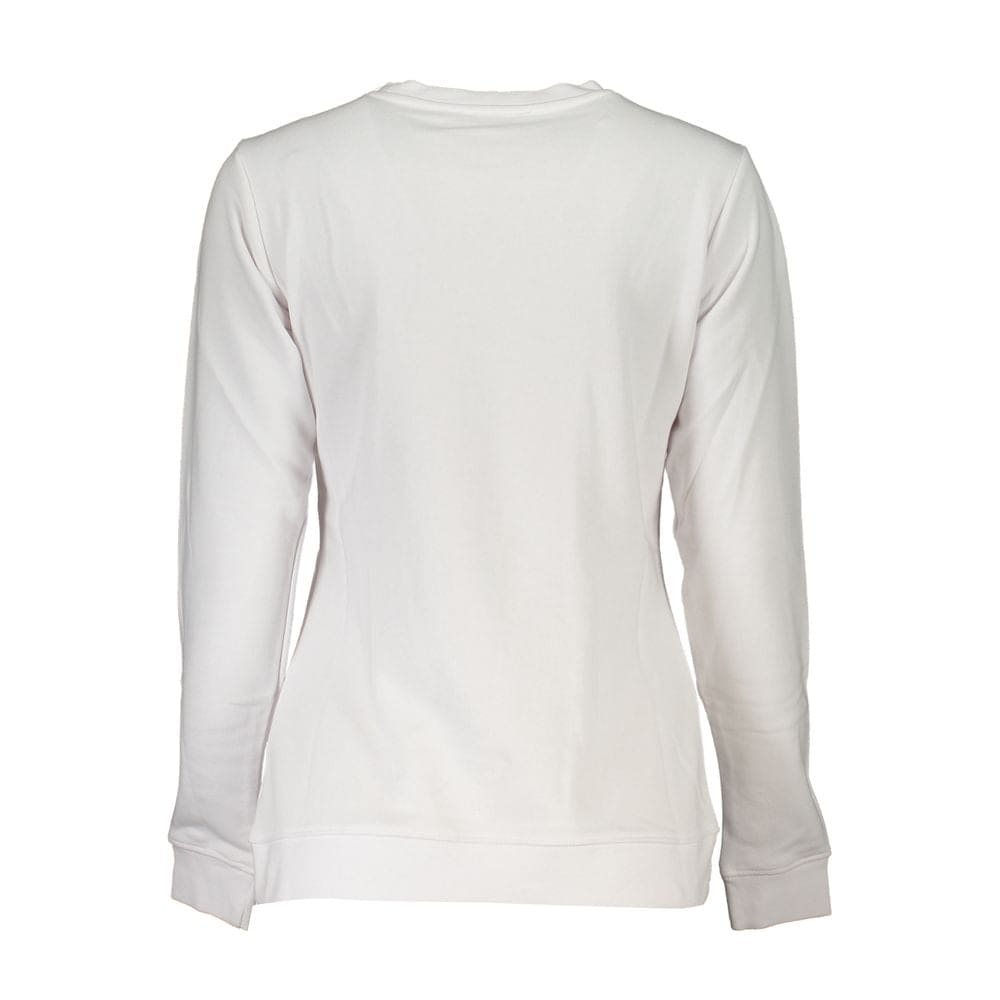 Pull en coton blanc de la classe Cavalli