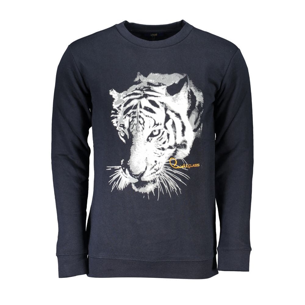 Pull en coton bleu de la classe Cavalli