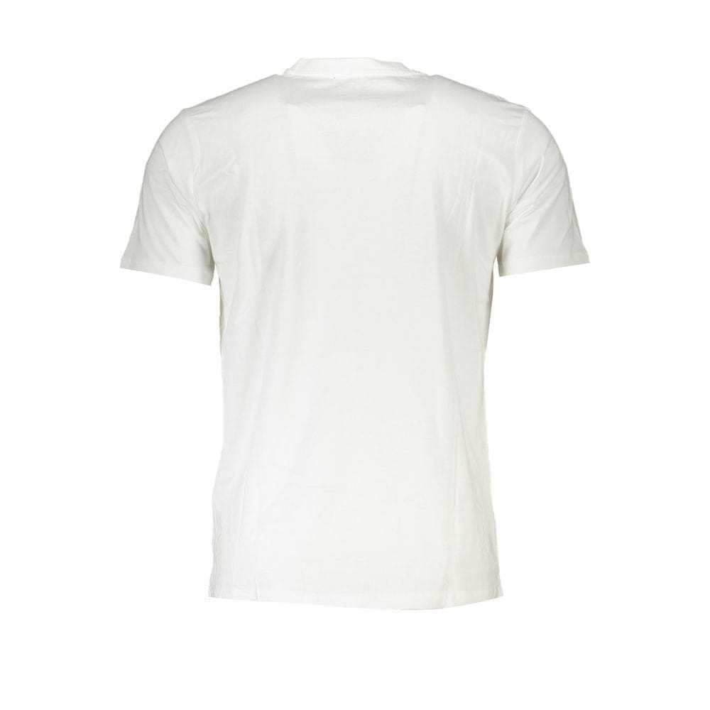 Camiseta de algodón blanca de la clase Cavalli