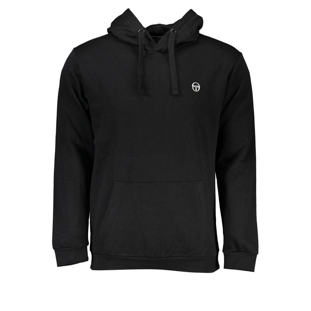 Sergio Tacchini Pull en coton noir