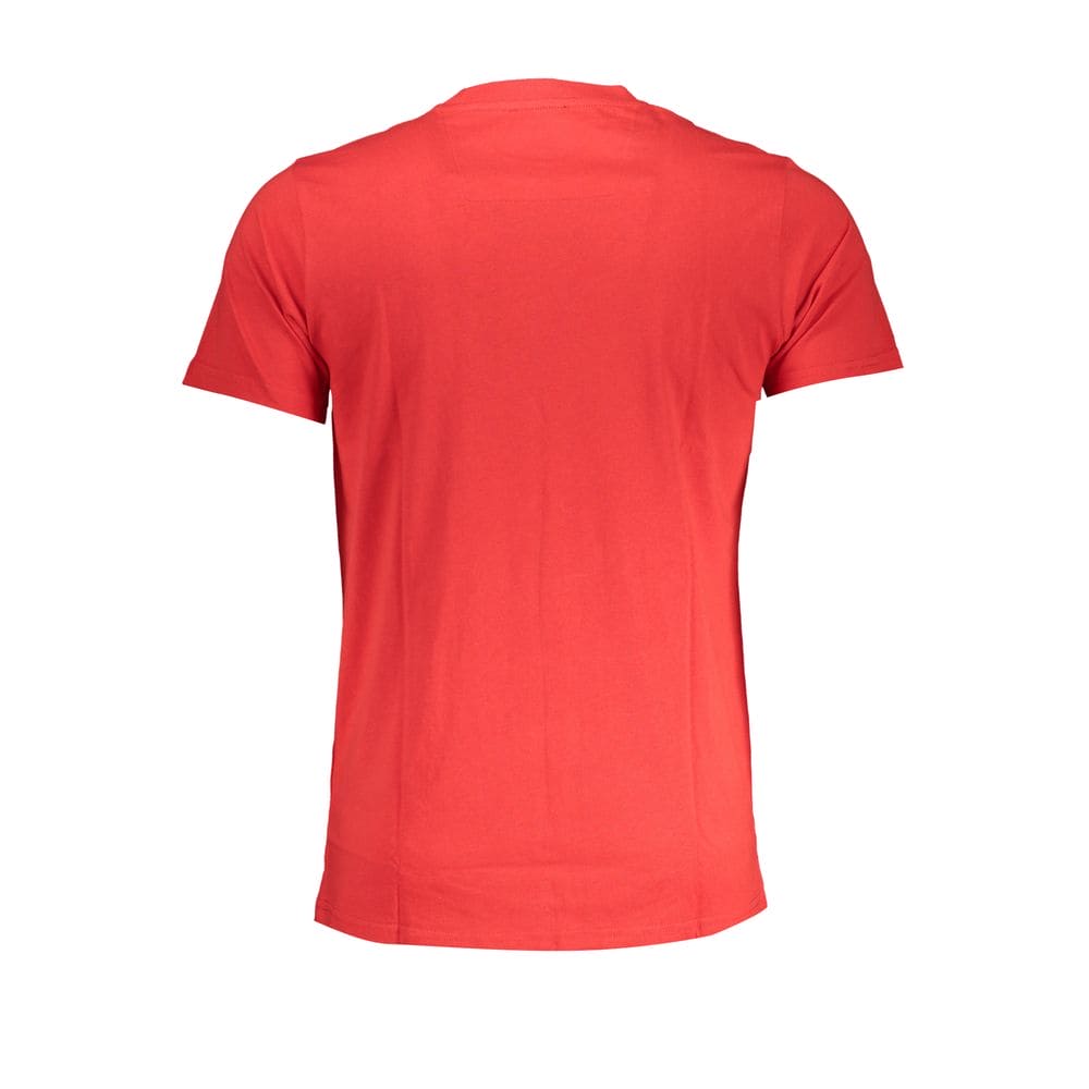 Camiseta de algodón roja de la clase Cavalli