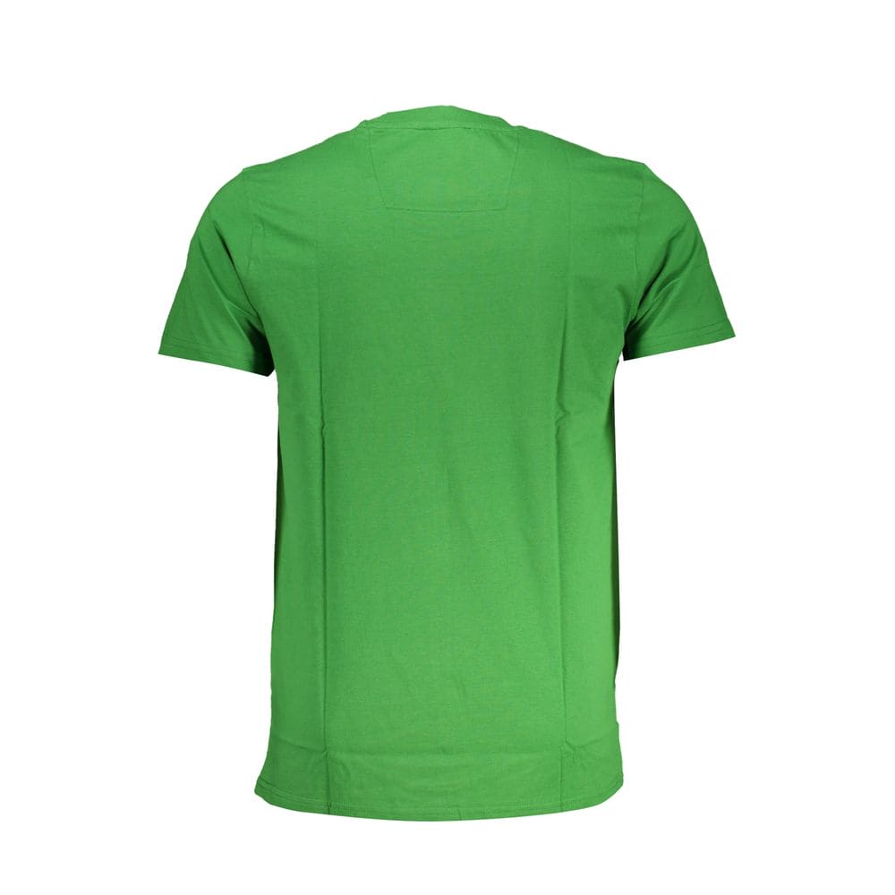 T-shirt en coton vert Cavalli Class