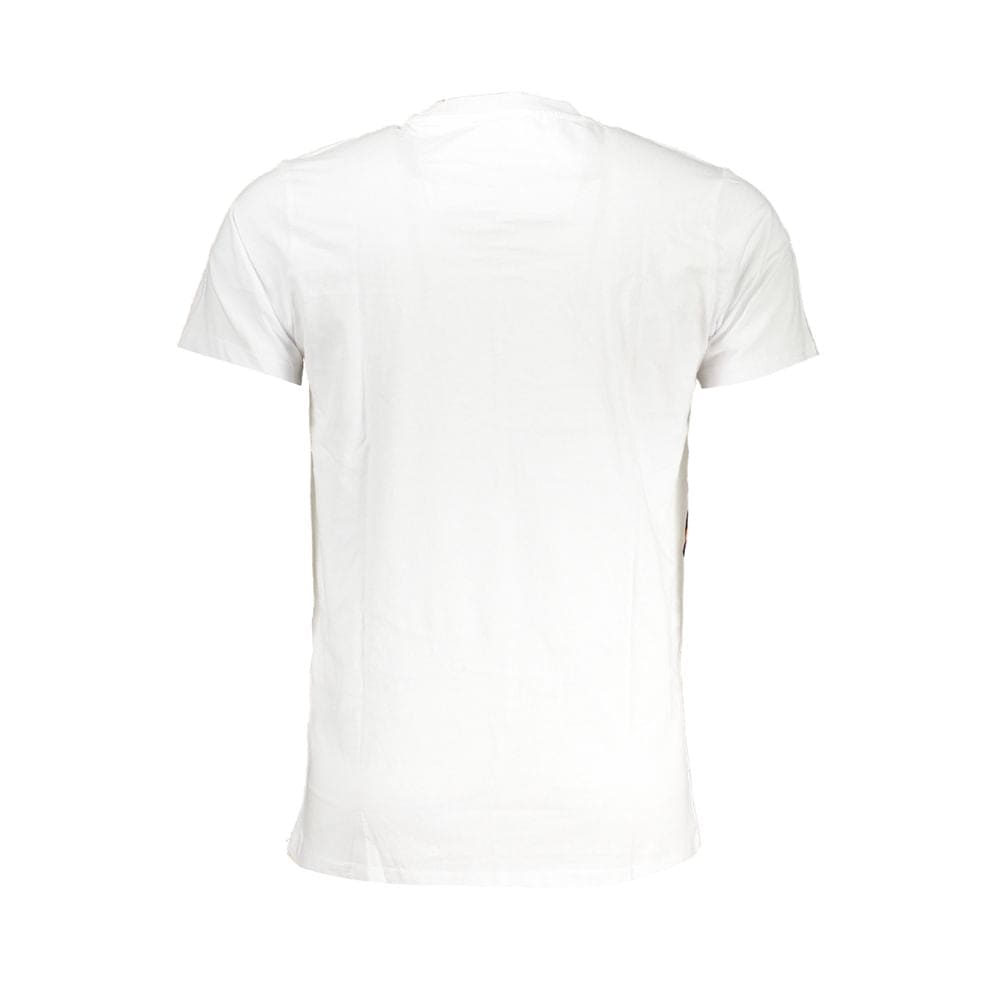 T-shirt en coton blanc Cavalli Class