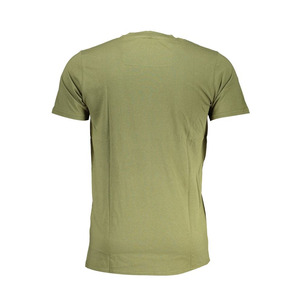 T-shirt en coton vert Cavalli Class