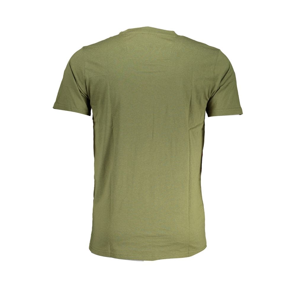 T-shirt en coton vert Cavalli Class