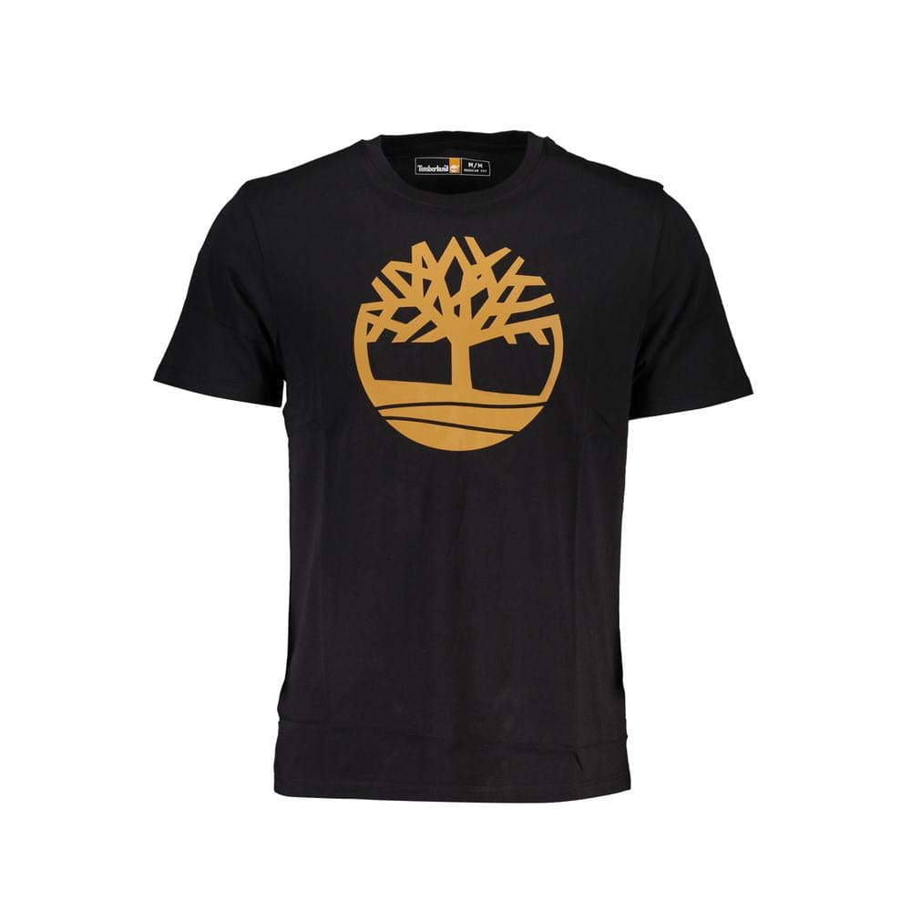 T-shirt en coton noir Timberland