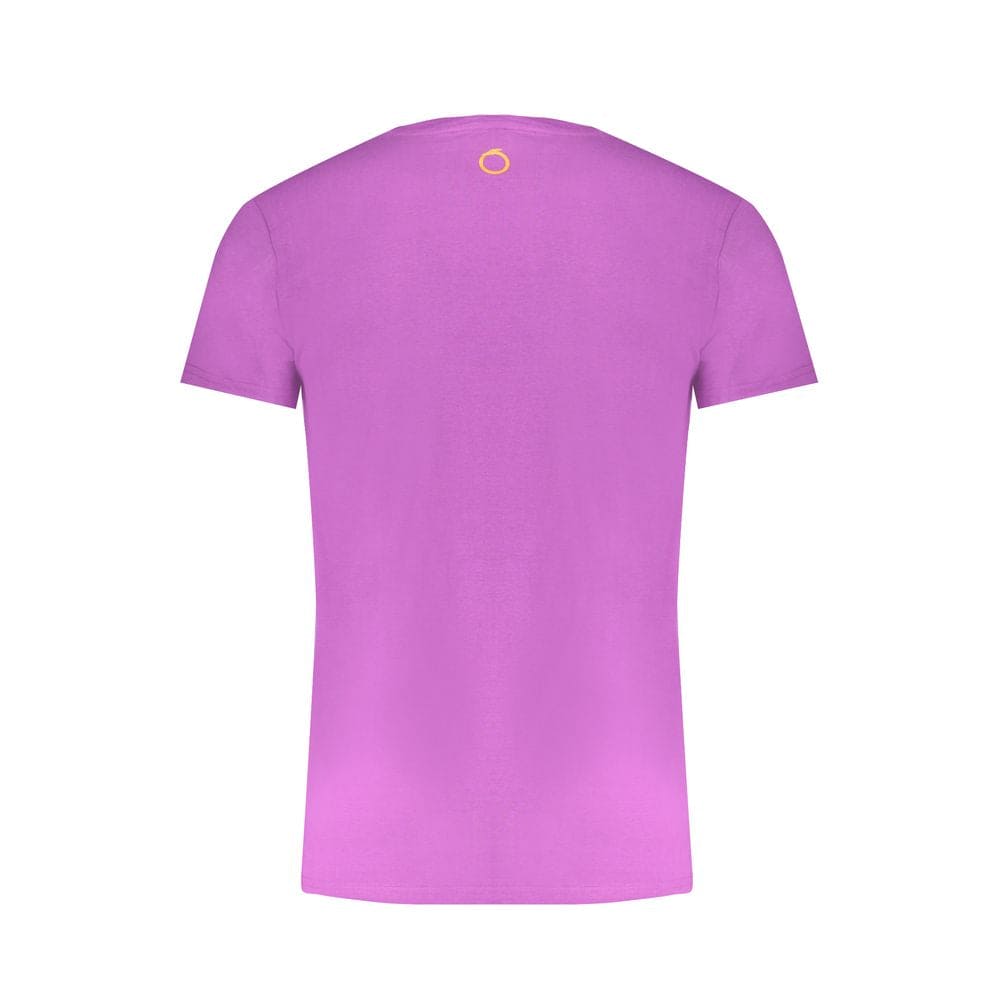 T-shirt en coton violet Trussardi