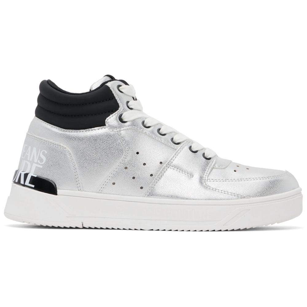 Zapatillas de polietileno gris de Versace Jeans