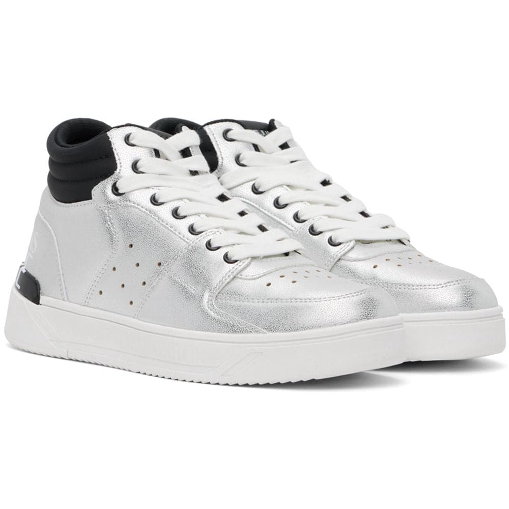 Zapatillas de polietileno gris de Versace Jeans