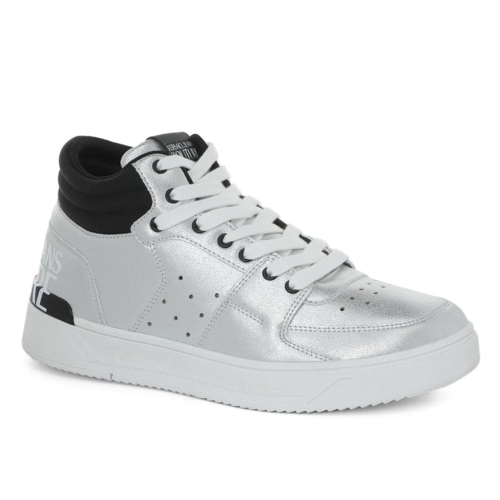 Zapatillas de polietileno gris de Versace Jeans