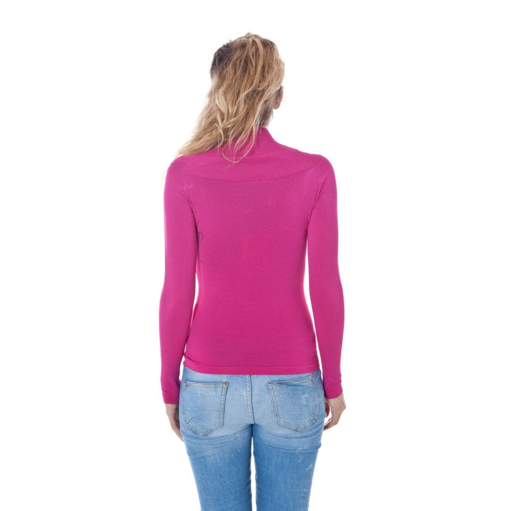 Pull en viscose rose Phard