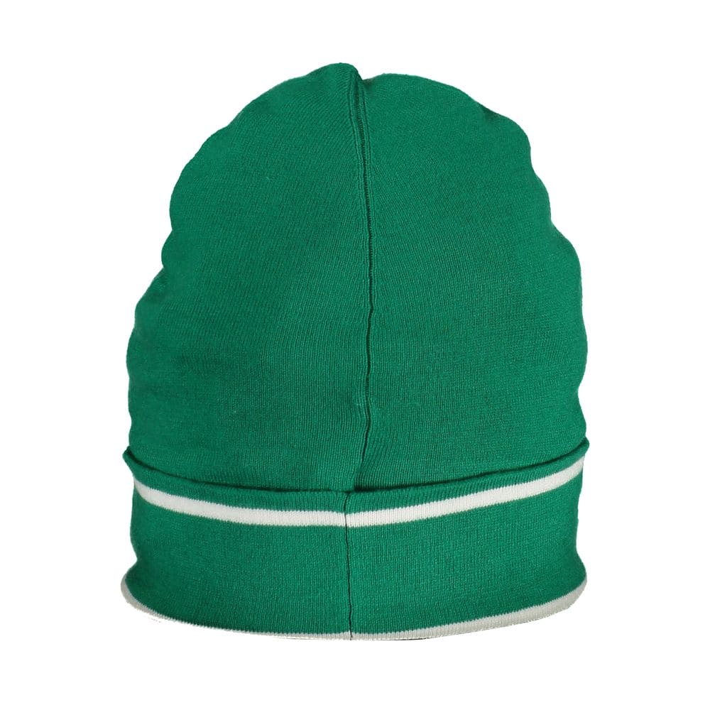 Gorra de algodón verde Guess Jeans