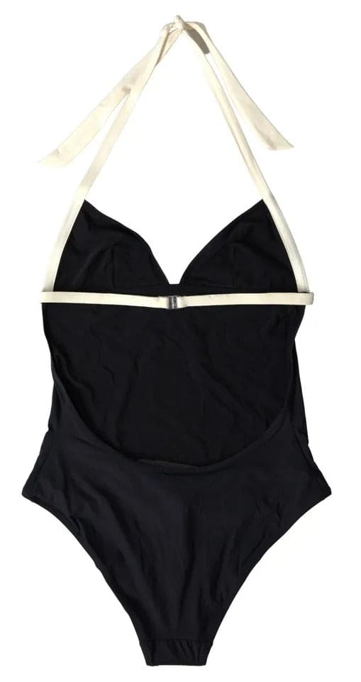 Maillot de bain une pièce bikini noir Dolce &amp; Gabbana pour femme