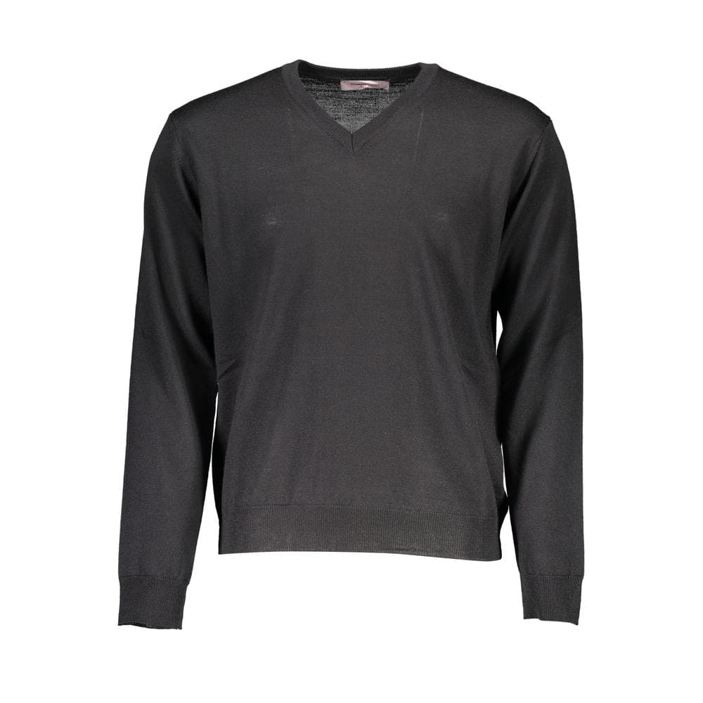 Pull en laine noire Romeo Gigli