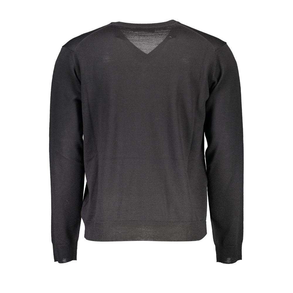 Pull en laine noire Romeo Gigli