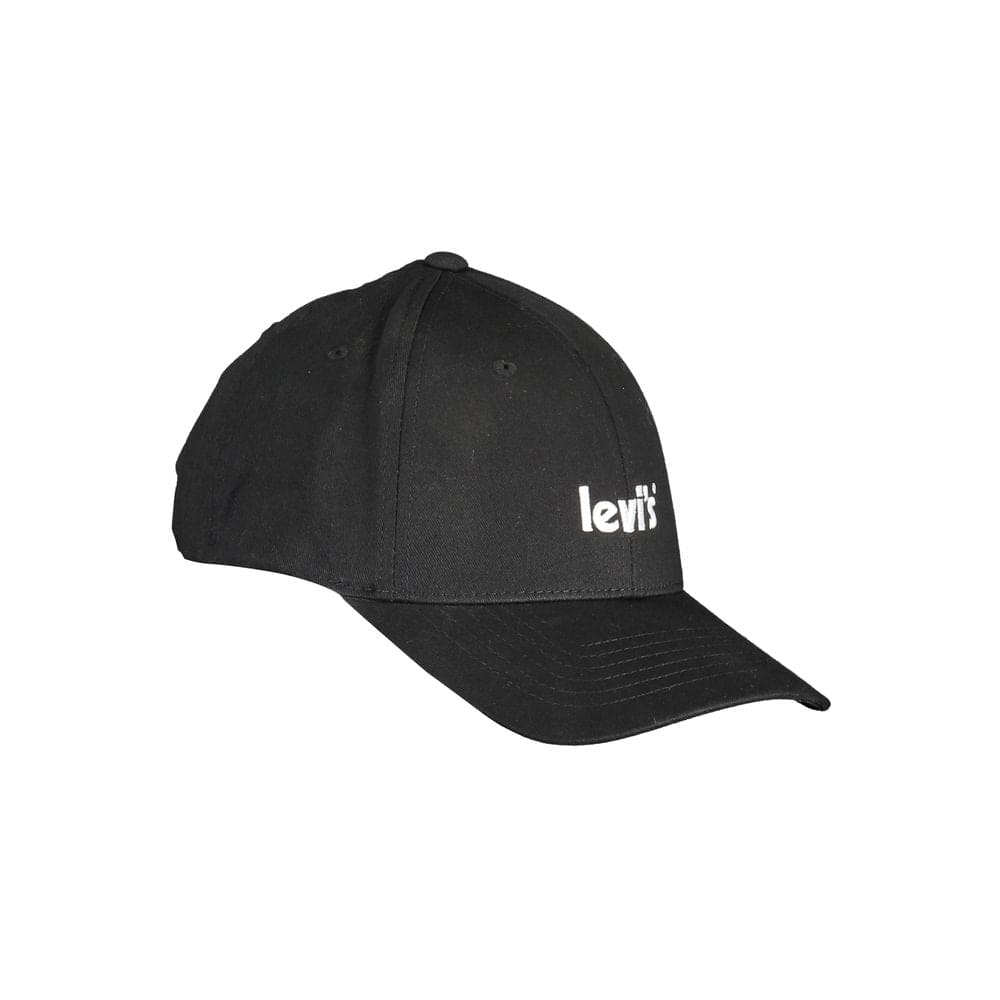 Casquette et chapeau en coton noir Levi's