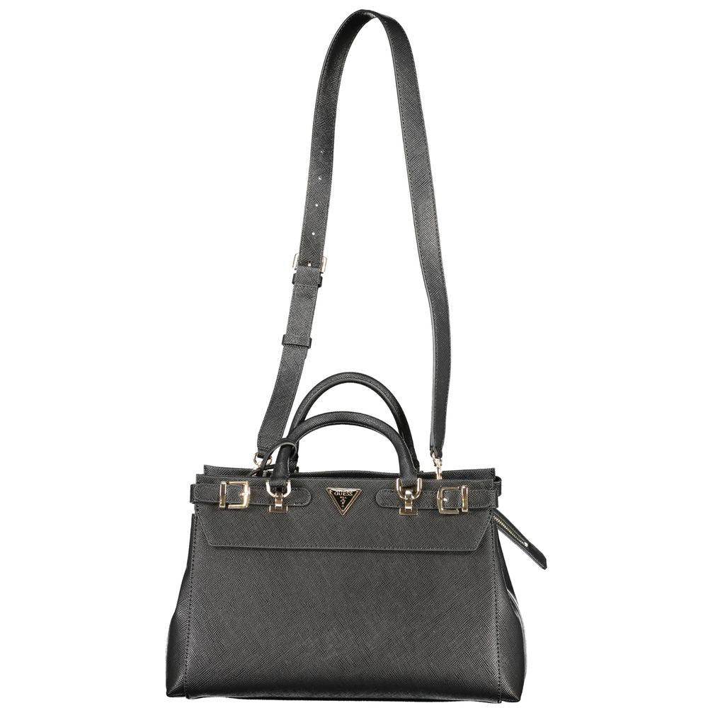 Sac à main Guess Jeans en polyéthylène noir