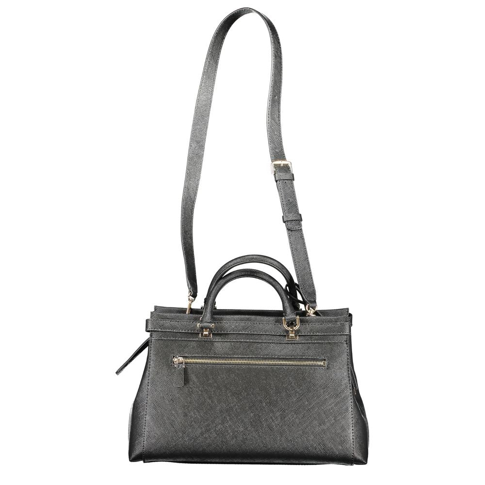 Sac à main Guess Jeans en polyéthylène noir